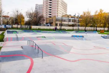 Бетонный скейт-парк в&nbsp;парке Яуза (Москва) превью 1