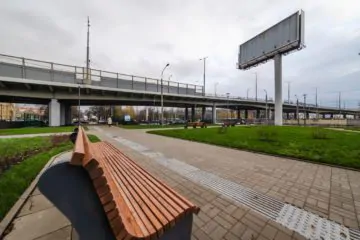Деревянный скейт-парк на пр. Стачек (СПб) превью 1