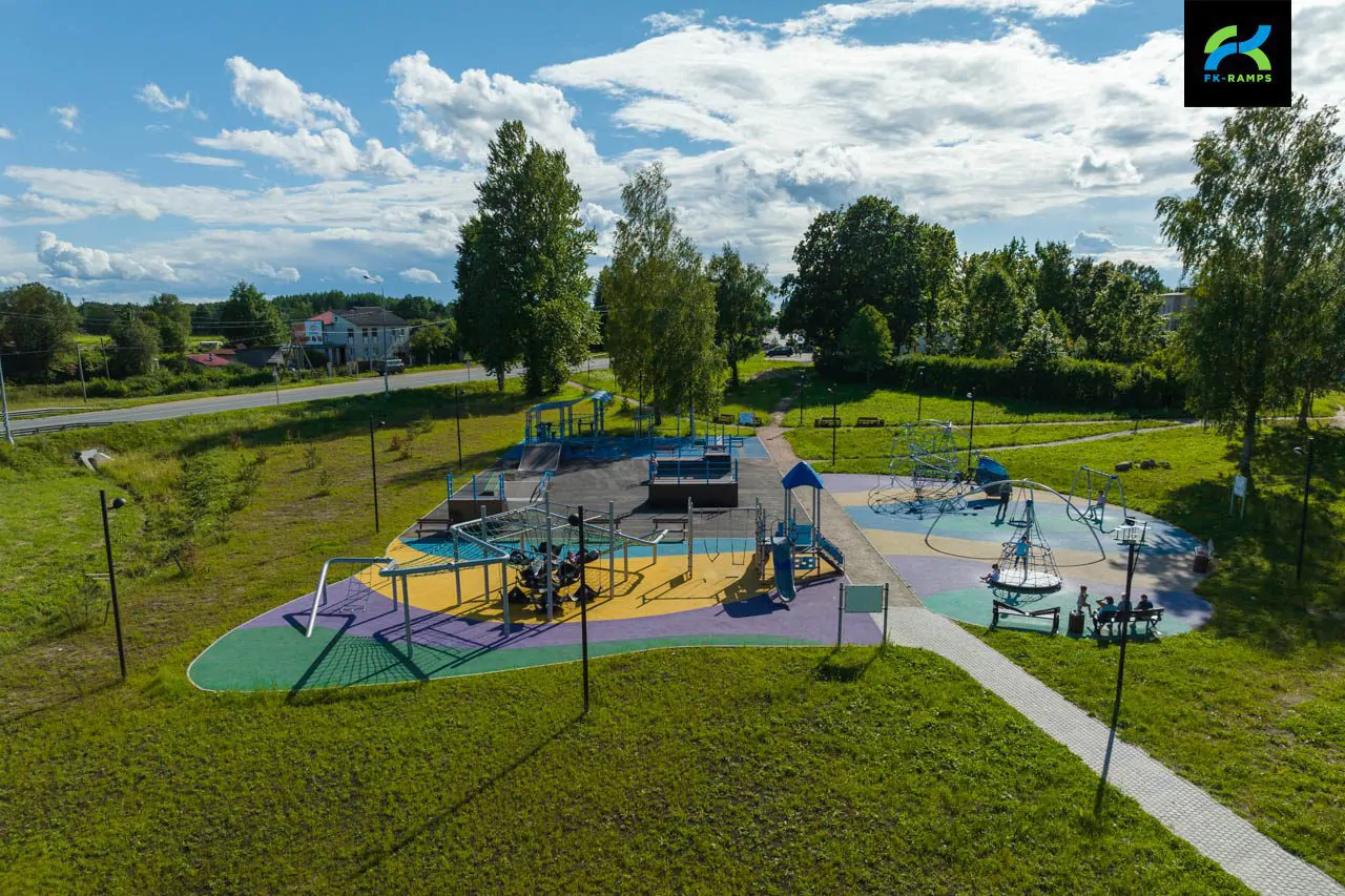Деревянный скейт-парк в&nbsp;Ополье (ЛО) фото 7
