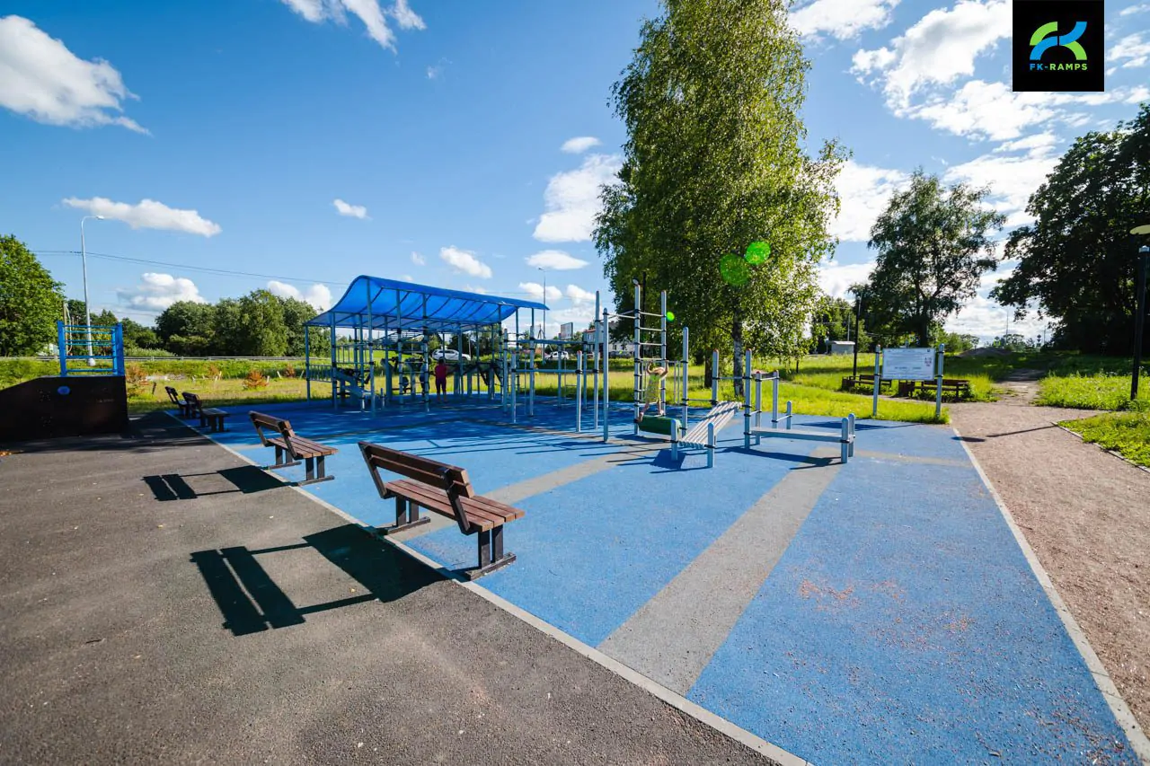 Деревянный скейт-парк в&nbsp;Ополье (ЛО) фото 12