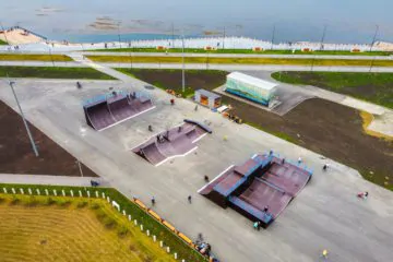 Деревянный скейт-парк в&nbsp;Кемерово (Кузбасс арена) превью 1