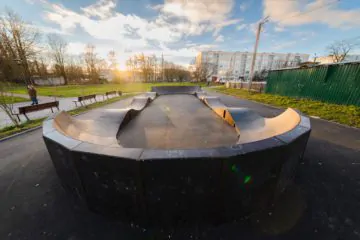 Мини-рампа и памп-трек в Сяськелево (ЛО) превью 1