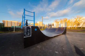 Мини-рампа и памп-трек в Сяськелево (ЛО) превью 1