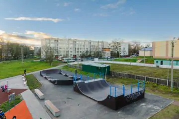 Мини-рампа и памп-трек в Сяськелево (ЛО) превью 1