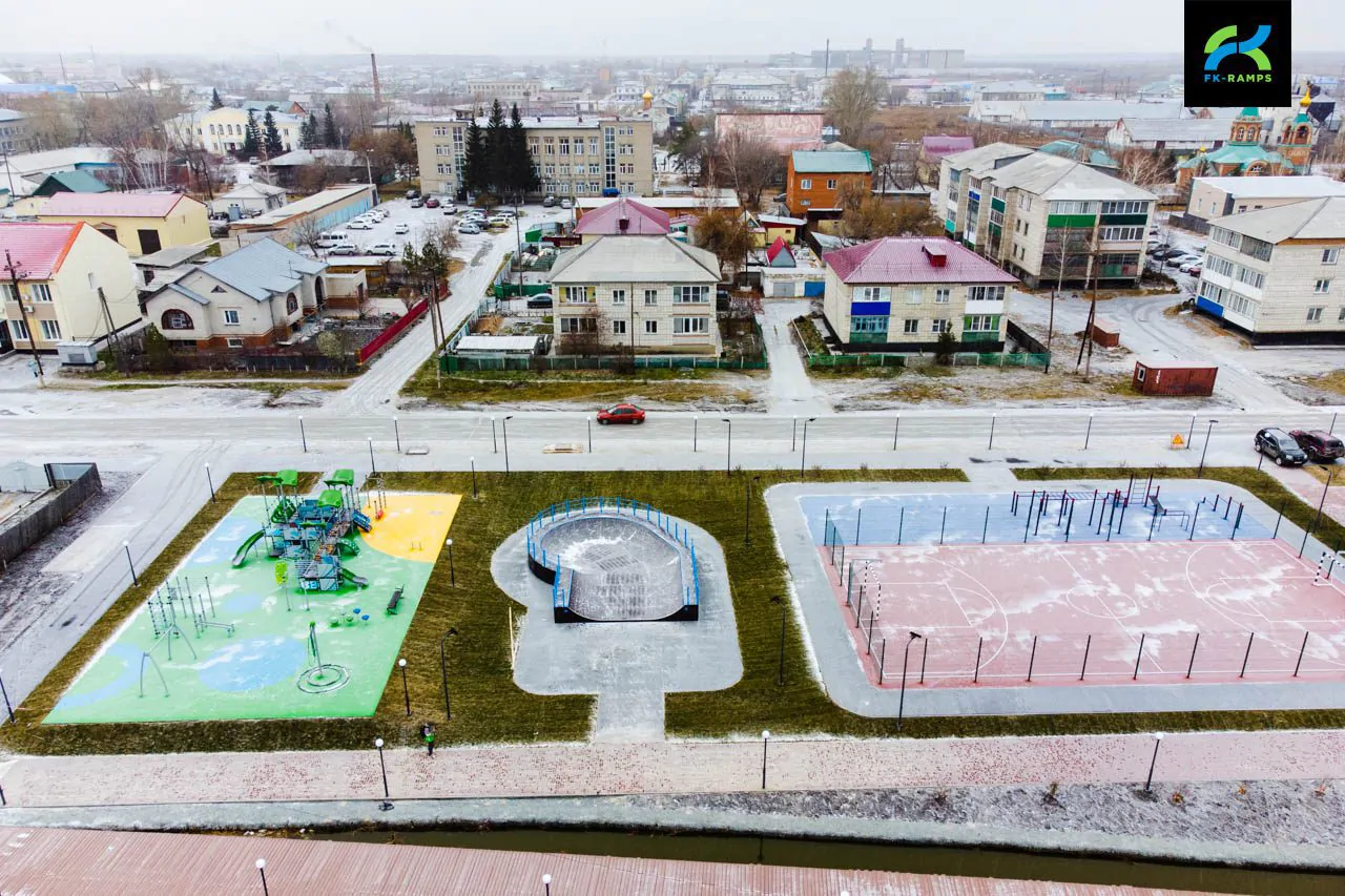 Мини-рампа с&nbsp;пулом в&nbsp;городе Карасук фото 8