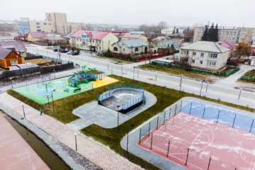 Мини-рампа с&nbsp;пулом в&nbsp;городе Карасук превью 1