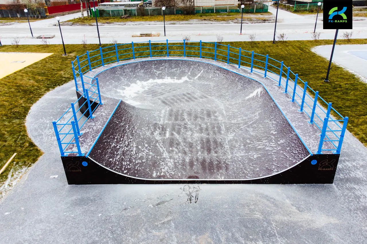 Мини-рампа с&nbsp;пулом в&nbsp;городе Карасук фото 6