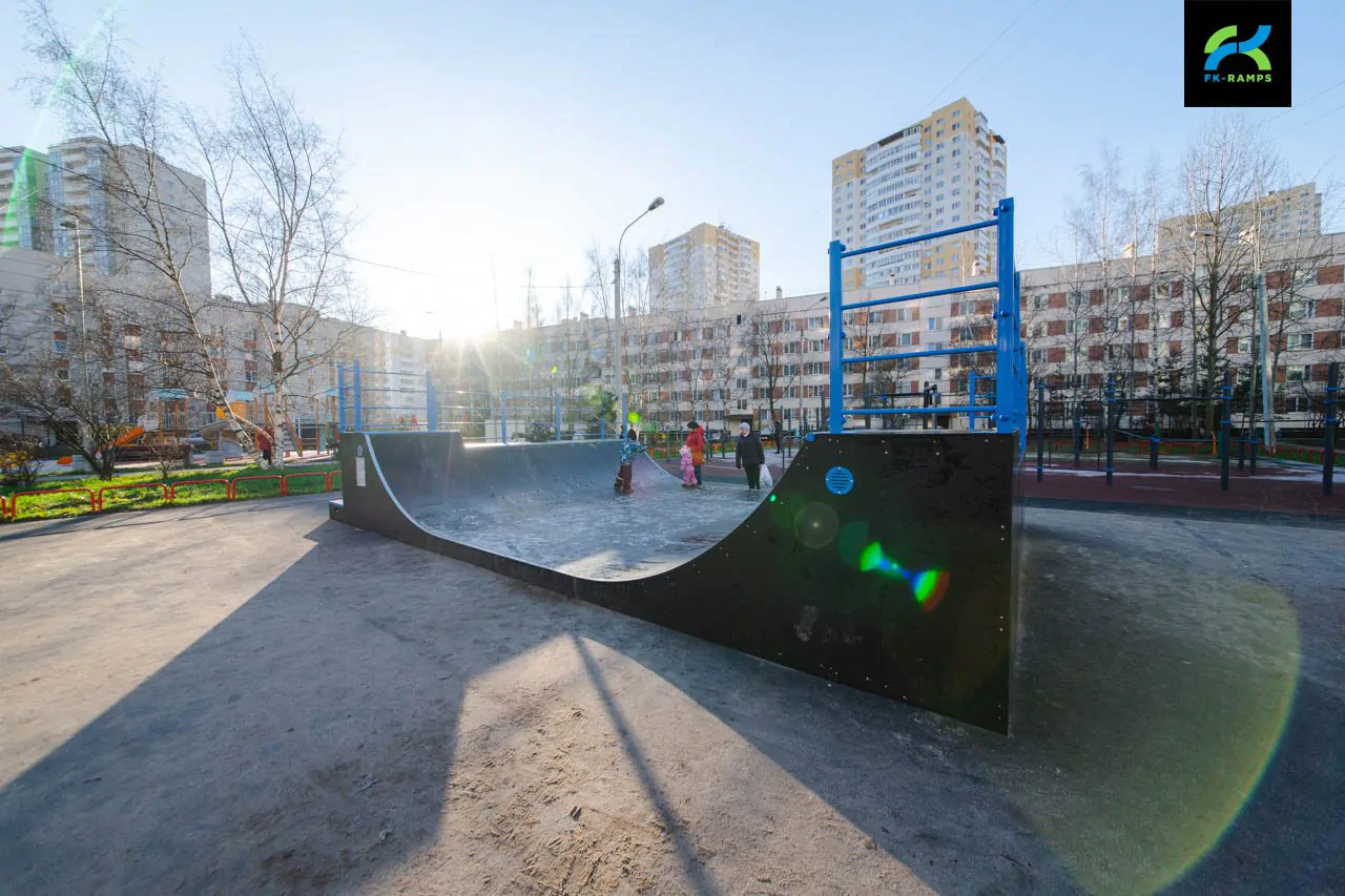 Мини-рампа в&nbsp;Шушарах (СПб)