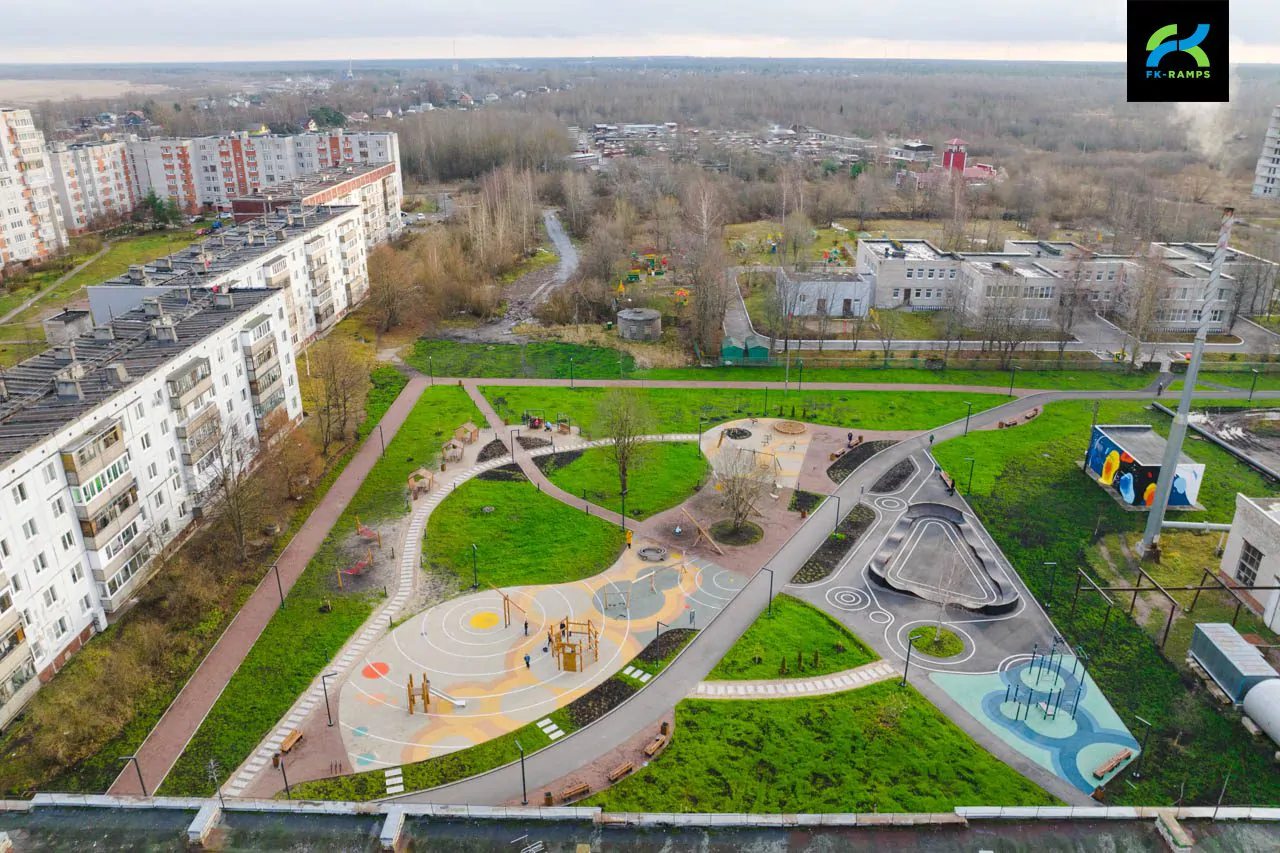 Памп-трек в&nbsp;Шлиссельбурге (ЛО) фото 15