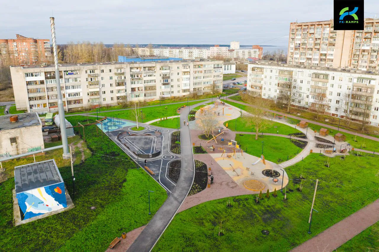 Памп-трек в&nbsp;Шлиссельбурге (ЛО) фото 18