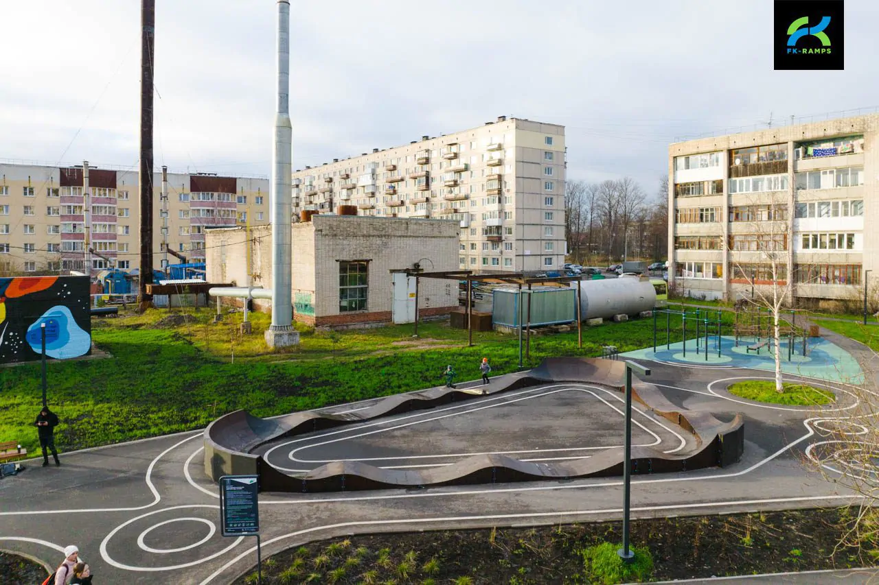 Памп-трек в&nbsp;Шлиссельбурге (ЛО) фото 19