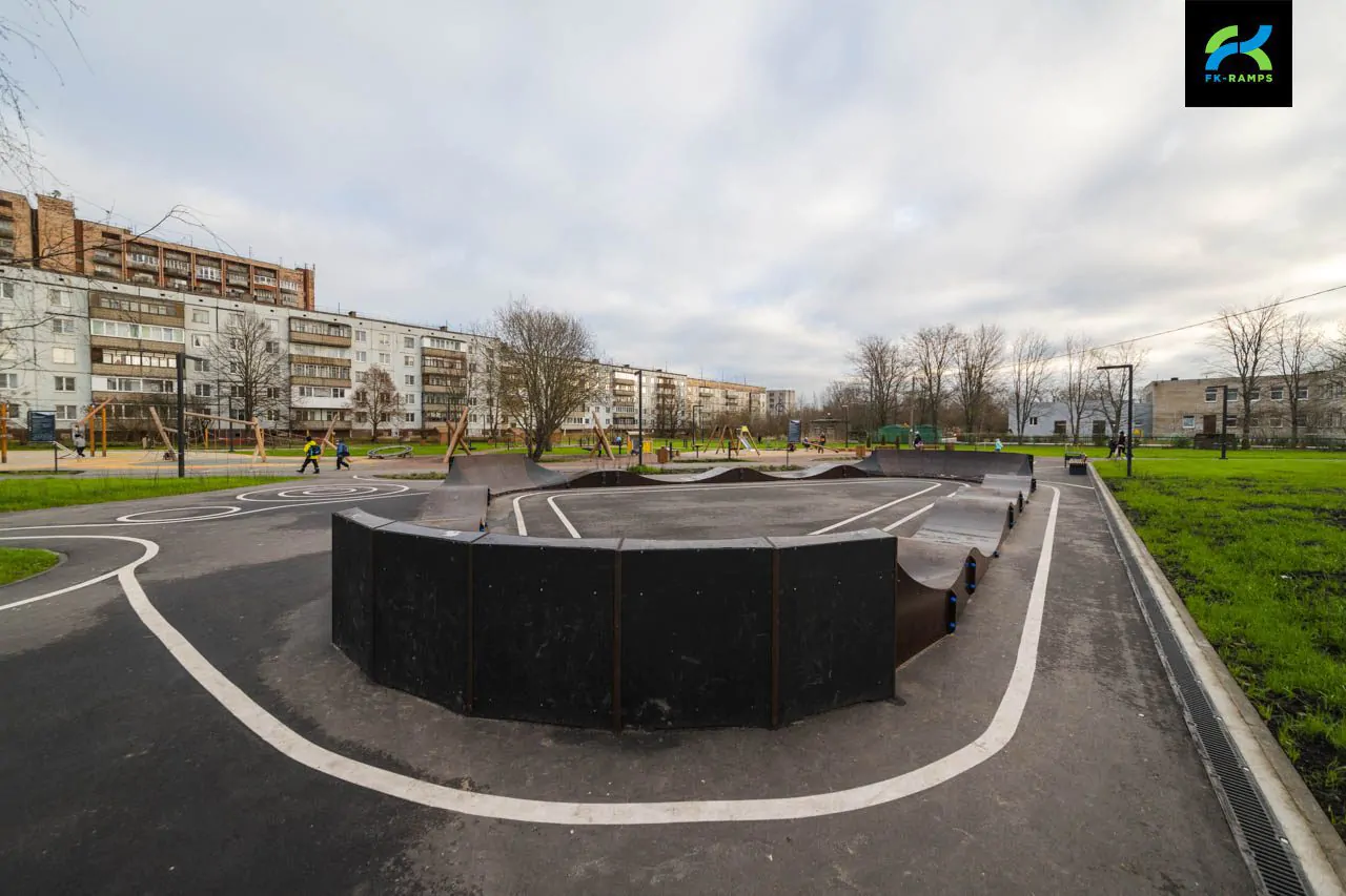 Памп-трек в&nbsp;Шлиссельбурге (ЛО) фото 3