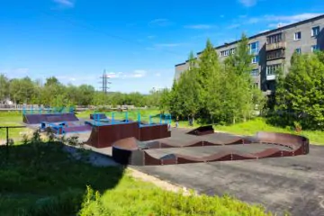 Скейт-парк и&nbsp;памп-трек в&nbsp;Мурмашах превью 1