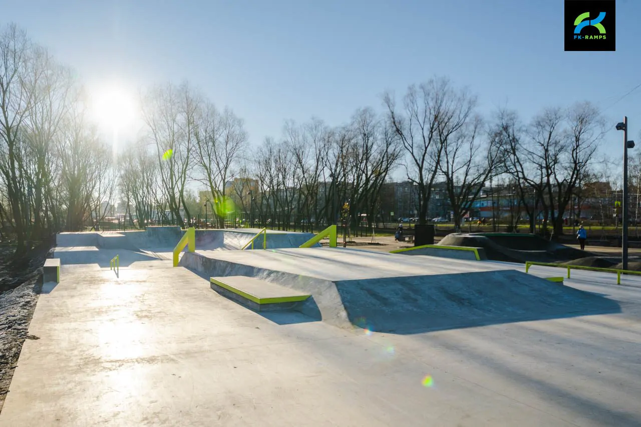 Скейт-парк и&nbsp;памп-трек в&nbsp;Пушкине фото 8