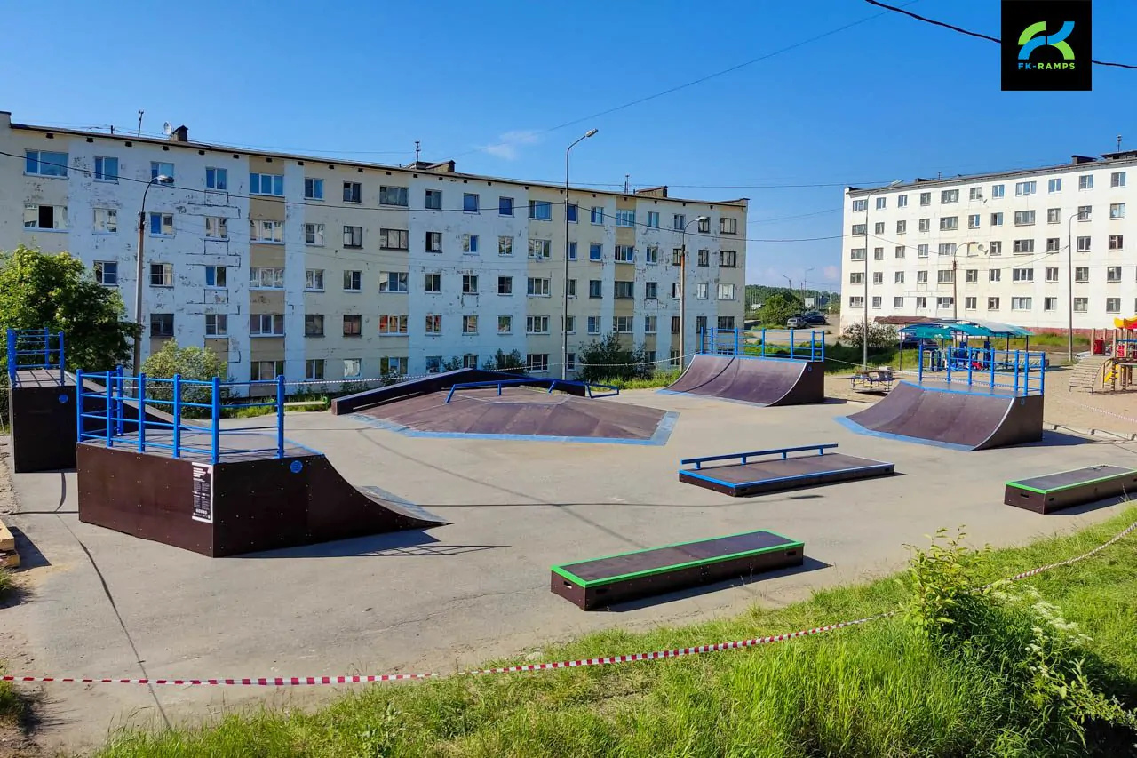 Скейт-парк в&nbsp;ПГТ Никель фото 3