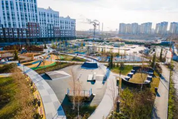 Скейт-парк и&nbsp;памп-трек в&nbsp;Тюмени (ЖК&nbsp;Айвазовский) превью 1