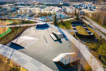 Скейт-парк и&nbsp;памп-трек в&nbsp;Тюмени (ЖК&nbsp;Айвазовский) превью 1