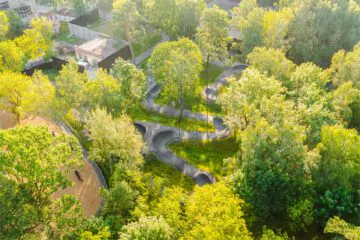 Асфальтовый памп-трек Покровское-Стрешнево (Москва) превью 1