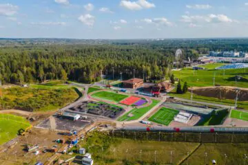 Асфальтовый памп-трек в&nbsp;Охта Парке превью 1