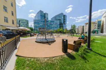 Асфальтовый памп-трек Цветной бульвар (Москва) превью 1