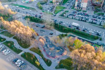 Асфальтовый памп-трек и&nbsp;скейт-парк в&nbsp;Красноярске превью 1