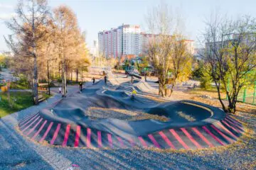 Асфальтовый памп-трек и&nbsp;скейт-парк в&nbsp;Красноярске превью 1