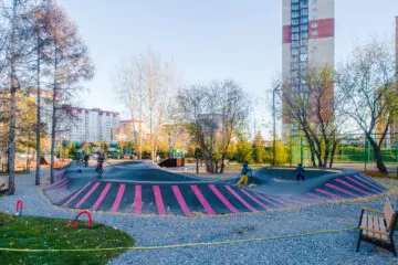 Асфальтовый памп-трек и&nbsp;скейт-парк в&nbsp;Красноярске превью 1