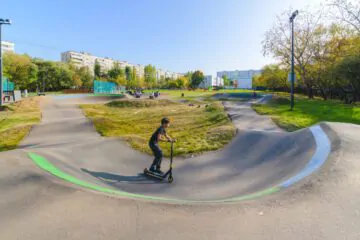 Асфальтовый памп-трек на&nbsp;ул. Молостовых Москва превью 1
