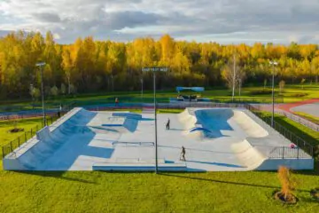 Бетонный скейт-парк в&nbsp;Стрельне СПб превью 1