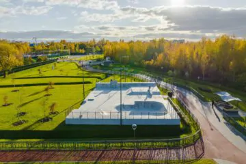 Бетонный скейт-парк в&nbsp;Стрельне СПб превью 1