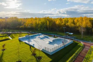 Бетонный скейт-парк в&nbsp;Стрельне СПб превью 1