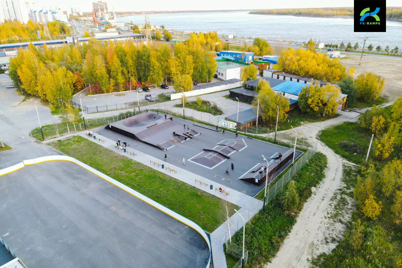 Каркасный скейт-парк в&nbsp;Нижневартовске фото 2