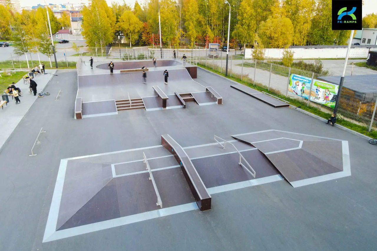 Каркасный скейт-парк в&nbsp;Нижневартовске фото 12