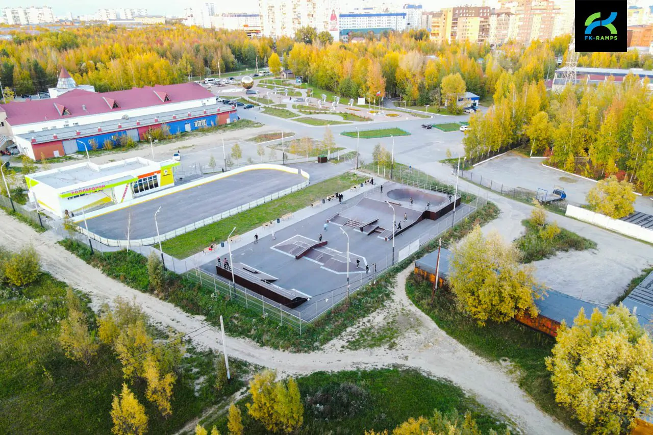 Каркасный скейт-парк в&nbsp;Нижневартовске фото 3