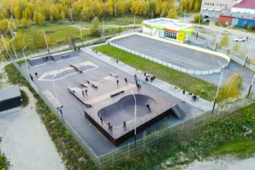 Каркасный скейт-парк в&nbsp;Нижневартовске превью 1
