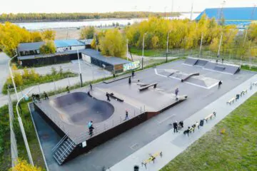 Каркасный скейт-парк в&nbsp;Нижневартовске превью 1