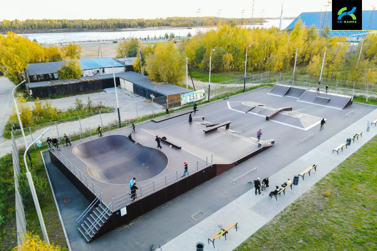 Каркасный скейт-парк в&nbsp;Нижневартовске фото 7