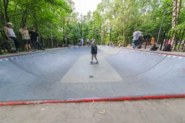 Скейт-парк и&nbsp;памп-трек в&nbsp;Кусково (Москва) превью 1