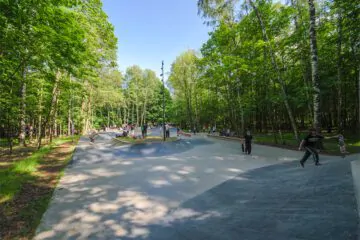 Скейт-парк и&nbsp;памп-трек в&nbsp;Кусково (Москва) превью 1