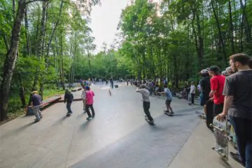 Скейт-парк и&nbsp;памп-трек в&nbsp;Кусково (Москва) превью 1