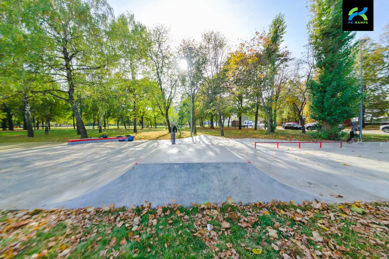 Скейт-парк в&nbsp;парке 40-летия ВЛКСМ Москва фото 3
