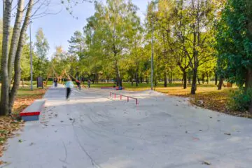 Скейт-парк в&nbsp;парке 40-летия ВЛКСМ Москва превью 1