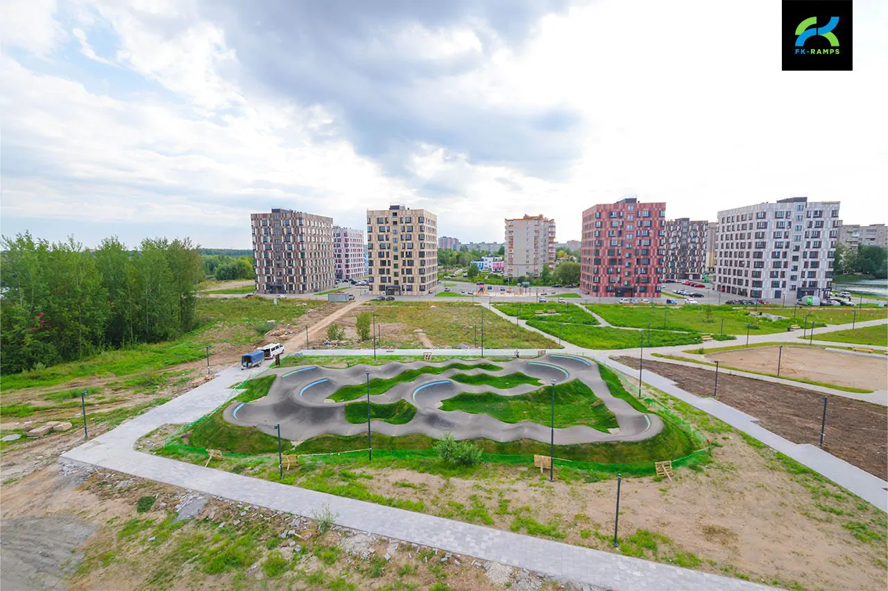 Асфальтовый памп-трек в&nbsp;Великом Новгороде фото 8
