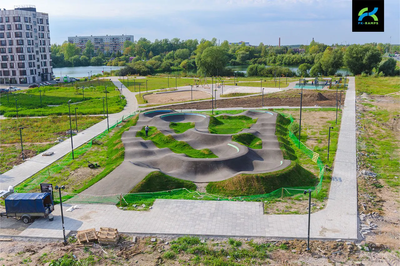 Асфальтовый памп-трек в&nbsp;Великом Новгороде фото 17