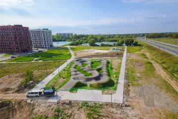 Асфальтовый памп-трек в&nbsp;Великом Новгороде превью 1