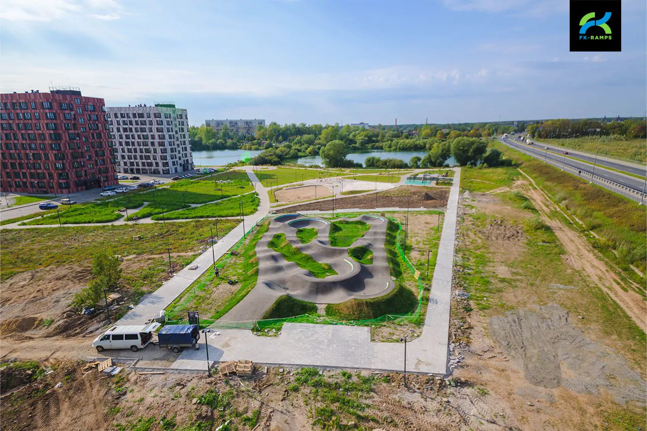 Асфальтовый памп-трек в&nbsp;Великом Новгороде фото 18
