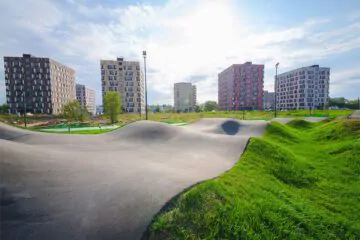 Асфальтовый памп-трек в&nbsp;Великом Новгороде превью 1