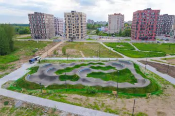 Асфальтовый памп-трек в&nbsp;Великом Новгороде превью 1