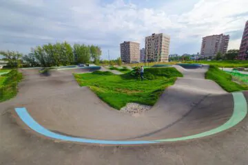 Асфальтовый памп-трек в&nbsp;Великом Новгороде превью 1