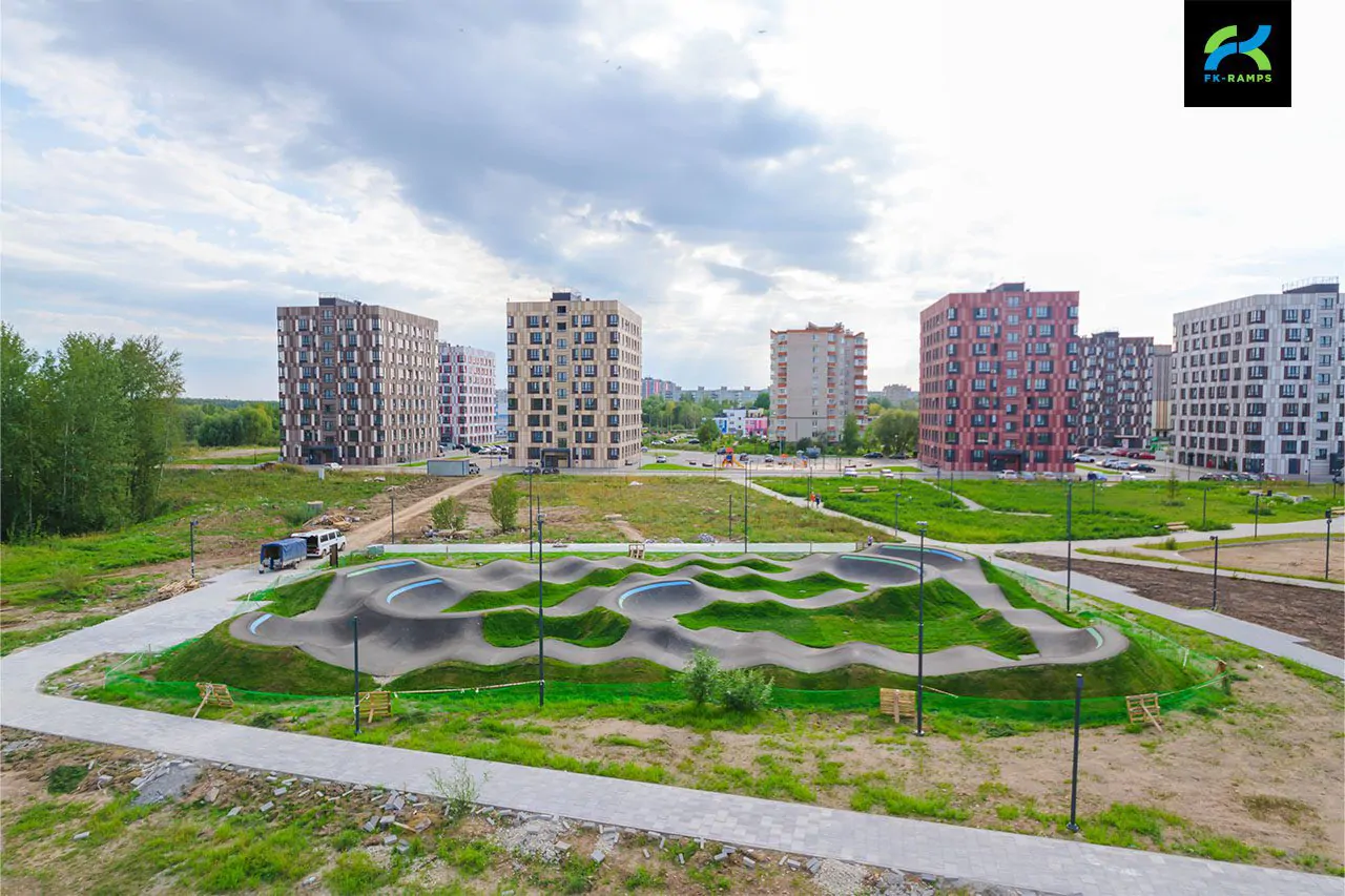 Асфальтовый памп-трек в&nbsp;Великом Новгороде фото 12